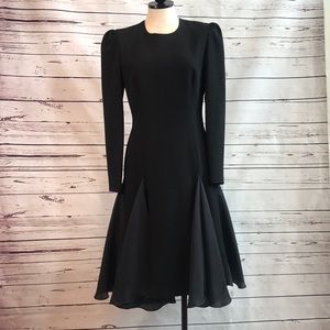 Vintage Carolina Herrera Long Sleeve Dress